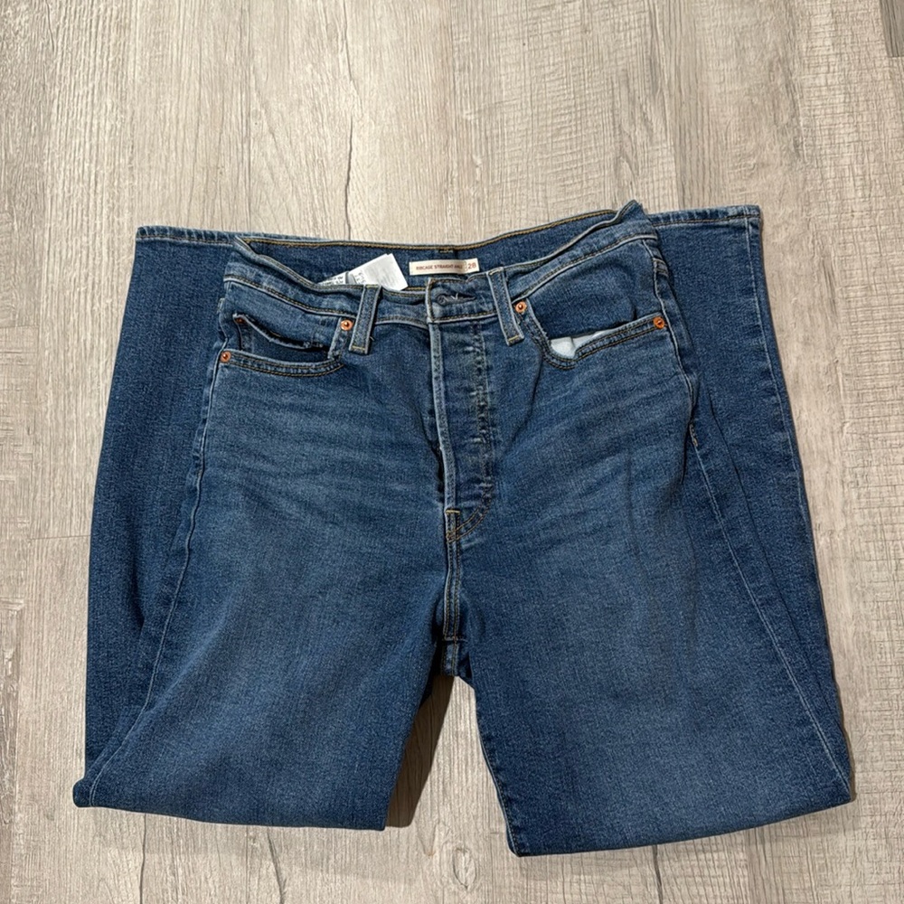 Levi’s Ribcage ankle straight jeans